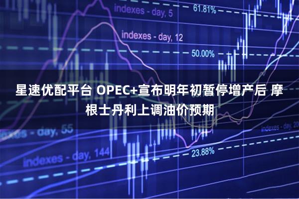 星速优配平台 OPEC+宣布明年初暂停增产后 摩根士丹利上调油价预期